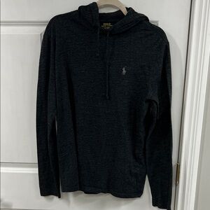 Polo by Ralph Lauren Men's Dark Gray Hoodie